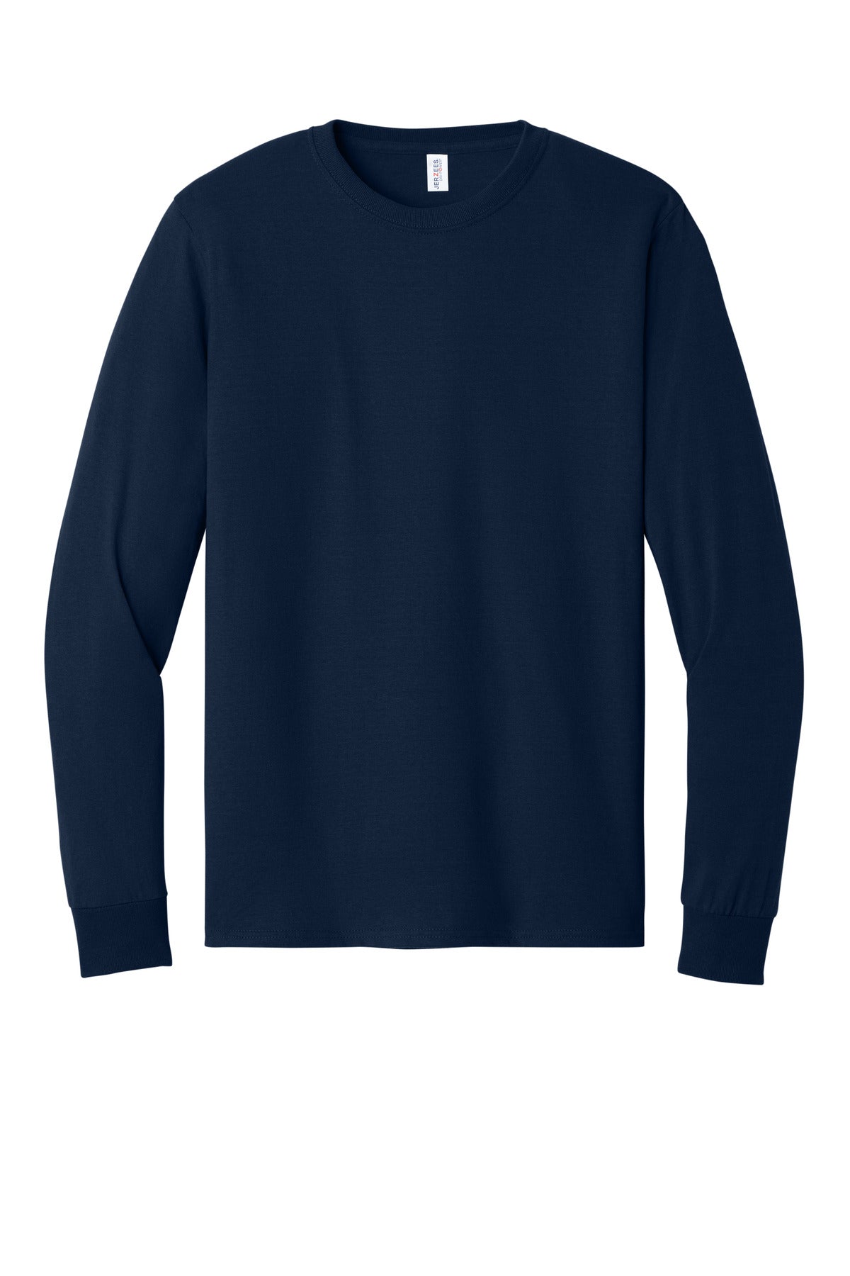 Jerzees - Dri-Power 50/50 Cotton/Poly Long Sleeve T-Shirt - J. Navy