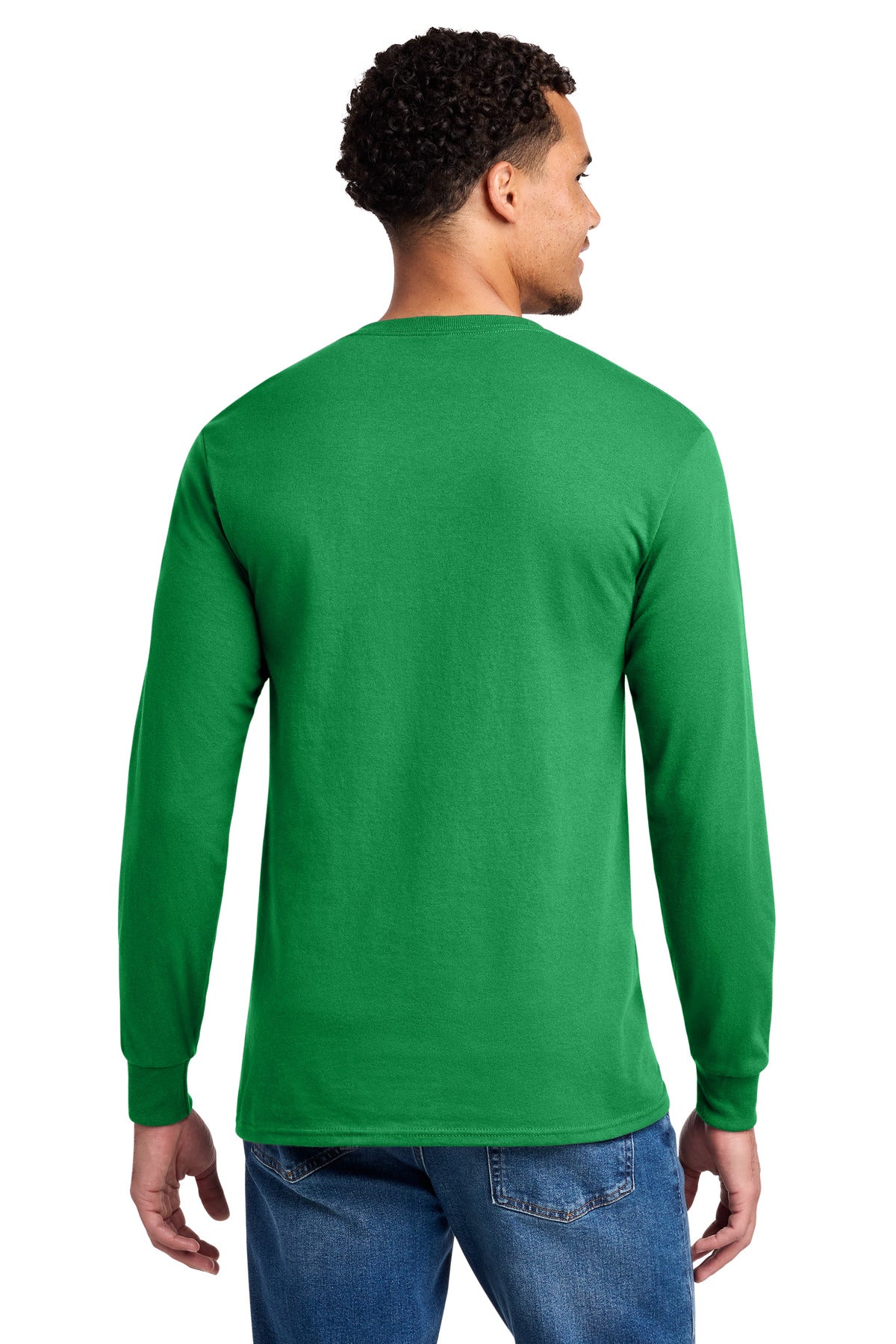 Jerzees - Dri-Power 50/50 Cotton/Poly Long Sleeve T-Shirt - Kelly