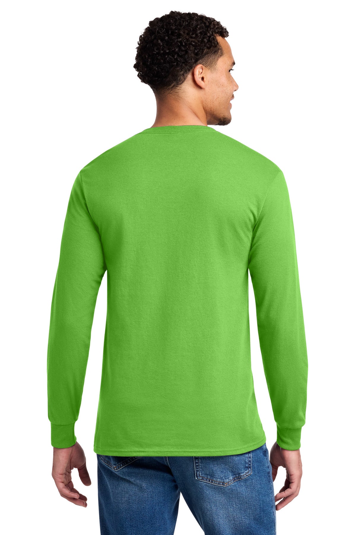 Jerzees - Dri-Power 50/50 Cotton/Poly Long Sleeve T-Shirt - Kiwi