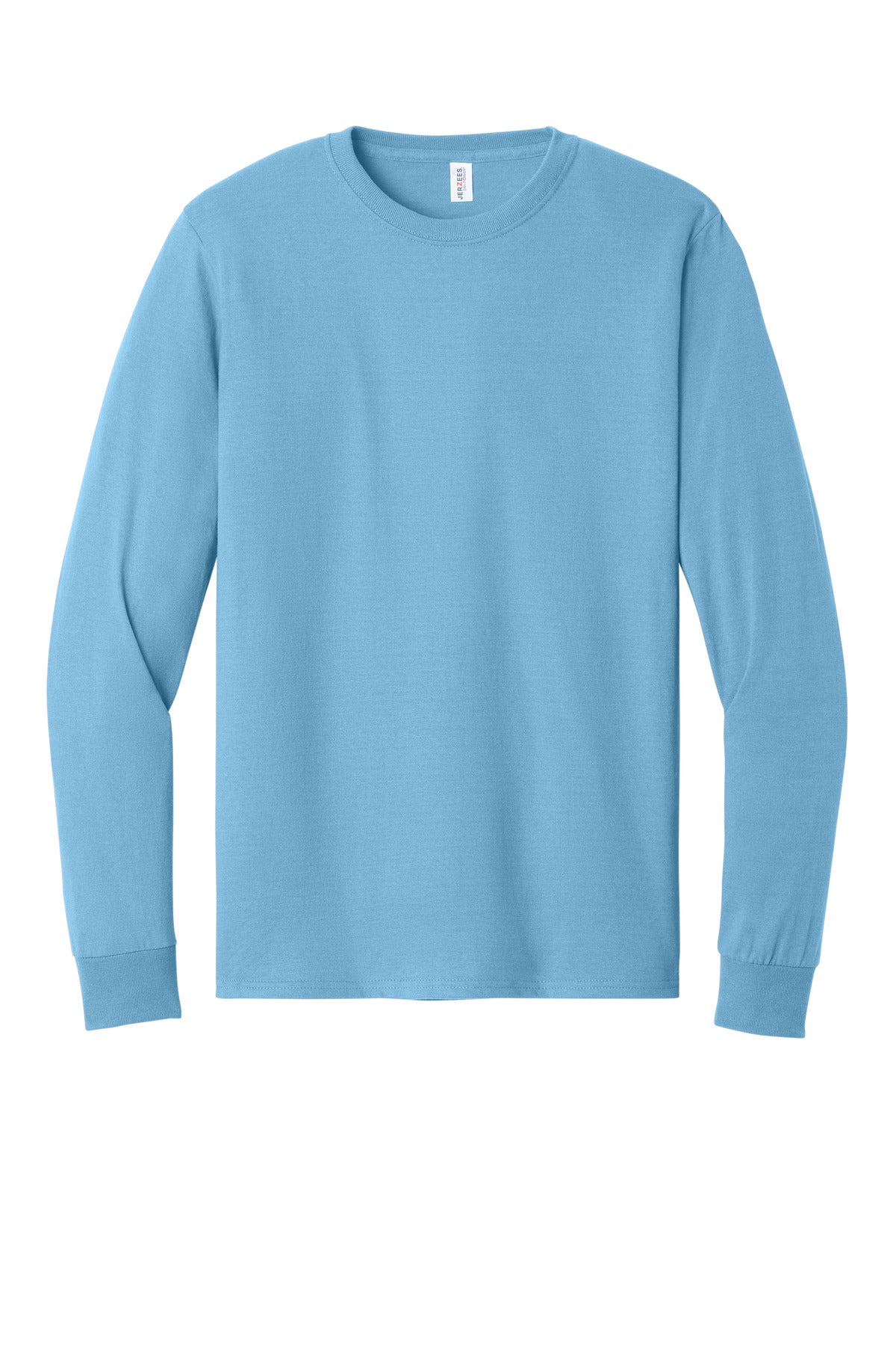 Jerzees - Dri-Power 50/50 Cotton/Poly Long Sleeve T-Shirt - Light Blue