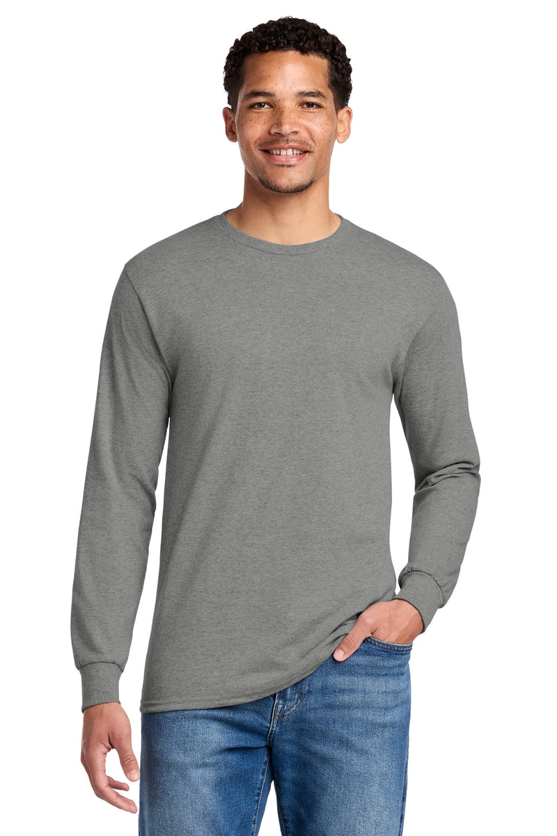 Jerzees - Dri-Power 50/50 Cotton/Poly Long Sleeve T-Shirt - Oxford