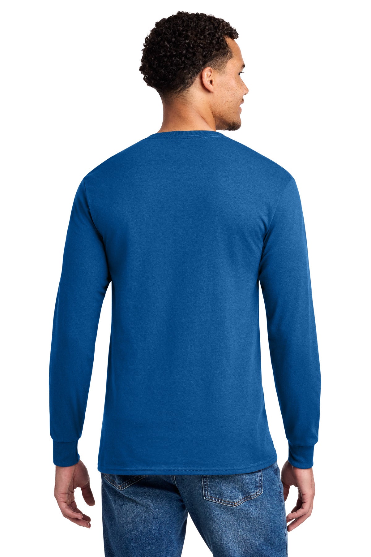 Jerzees - Dri-Power 50/50 Cotton/Poly Long Sleeve T-Shirt - Royal