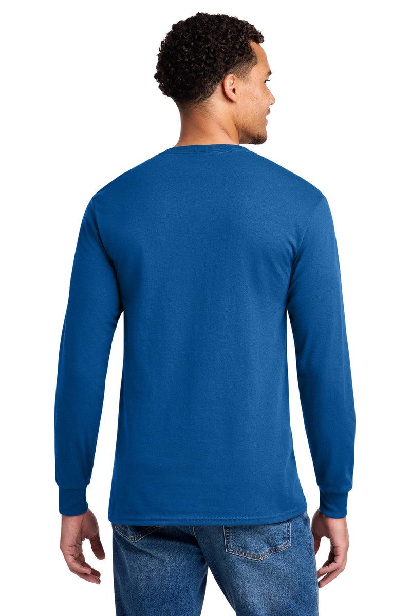 Jerzees - Dri-Power 50/50 Cotton/Poly Long Sleeve T-Shirt - Royal