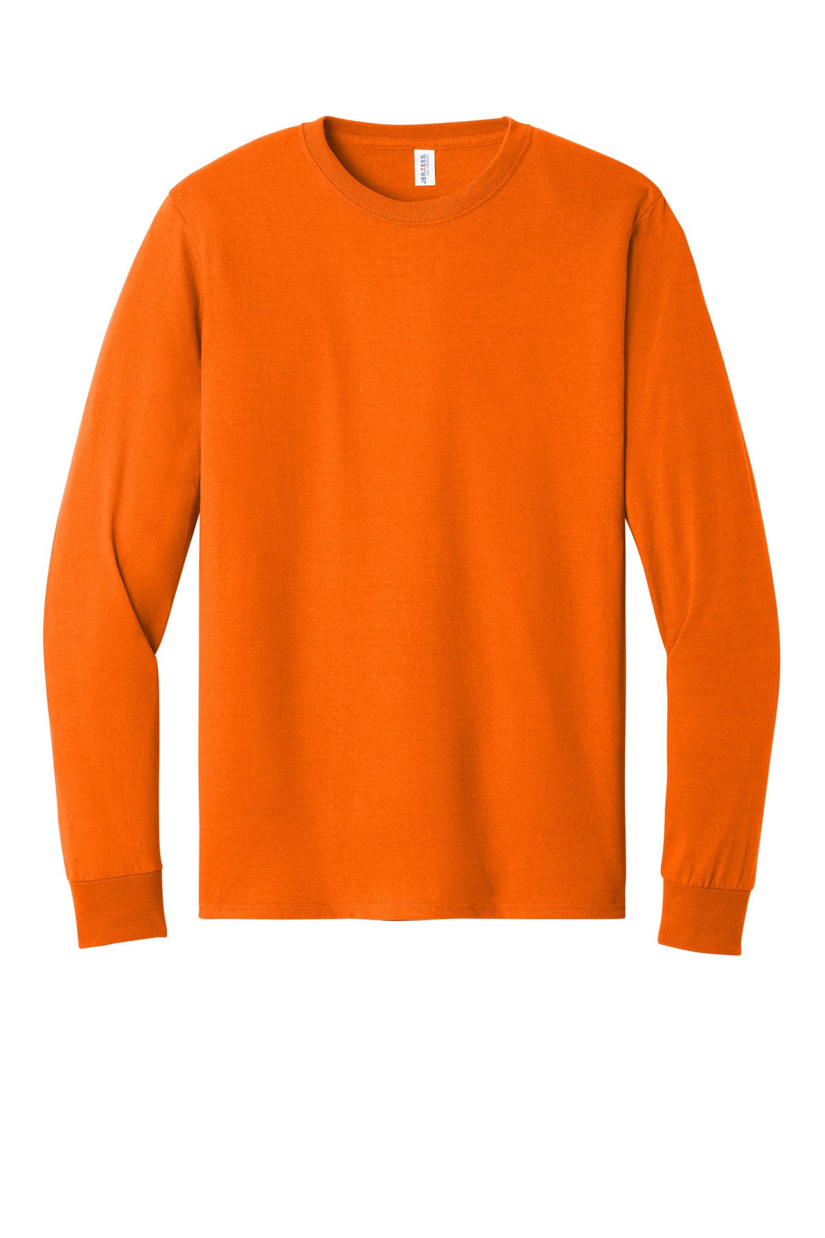 Jerzees - Dri-Power 50/50 Cotton/Poly Long Sleeve T-Shirt - Safety Orange