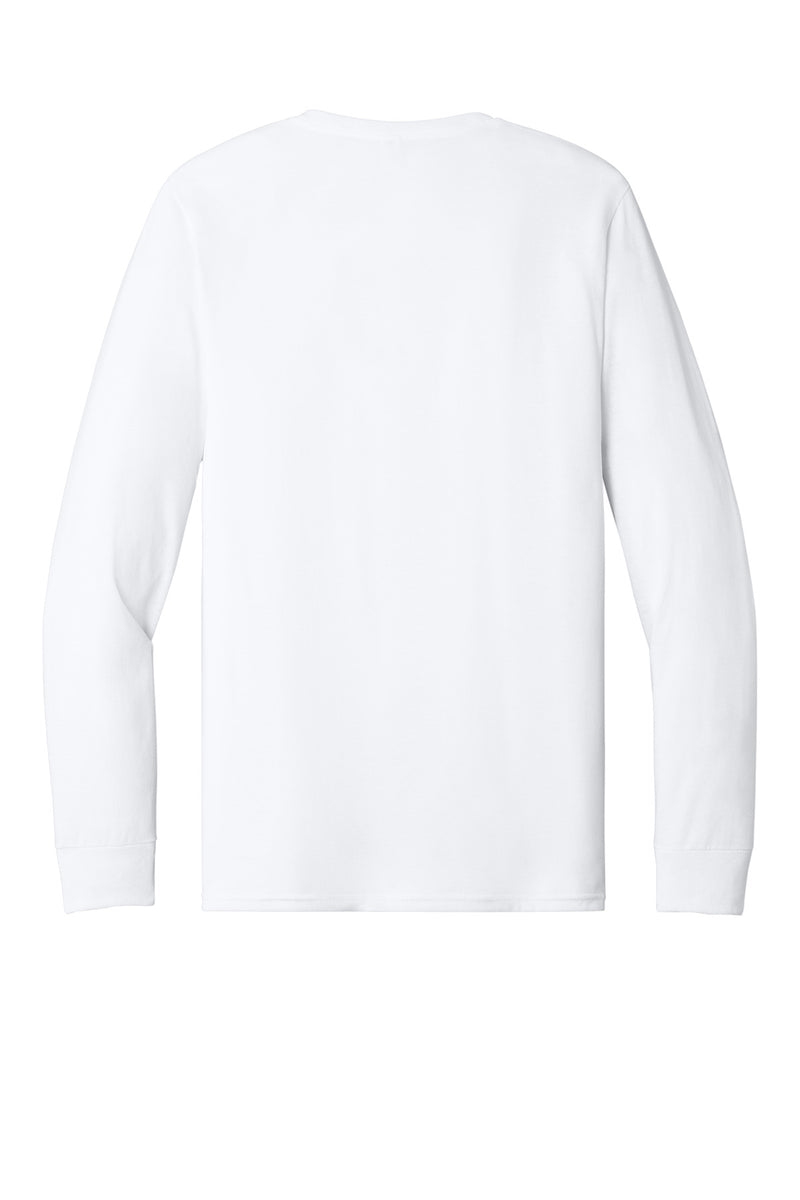 Jerzees - Dri-Power 50/50 Cotton/Poly Long Sleeve T-Shirt - White