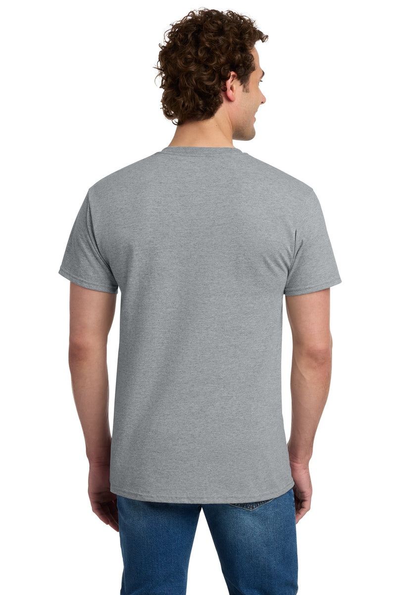 Jerzees -  Dri-Power 50/50 Cotton/Poly Pocket T-Shirt - Athletic Heather