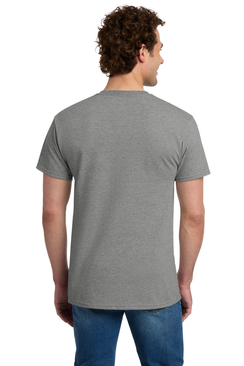 Jerzees -  Dri-Power 50/50 Cotton/Poly Pocket T-Shirt - Oxford
