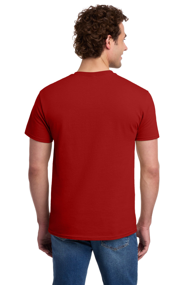 Jerzees -  Dri-Power 50/50 Cotton/Poly Pocket T-Shirt - True Red