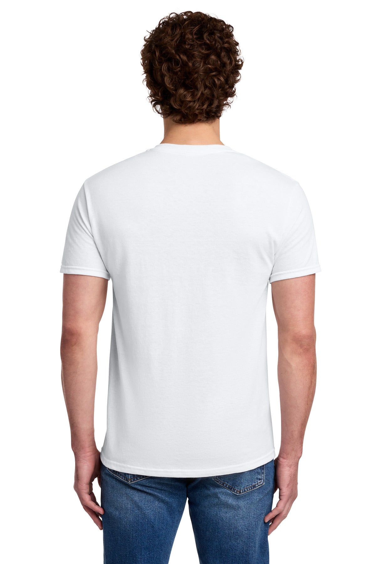 Jerzees -  Dri-Power 50/50 Cotton/Poly Pocket T-Shirt - White