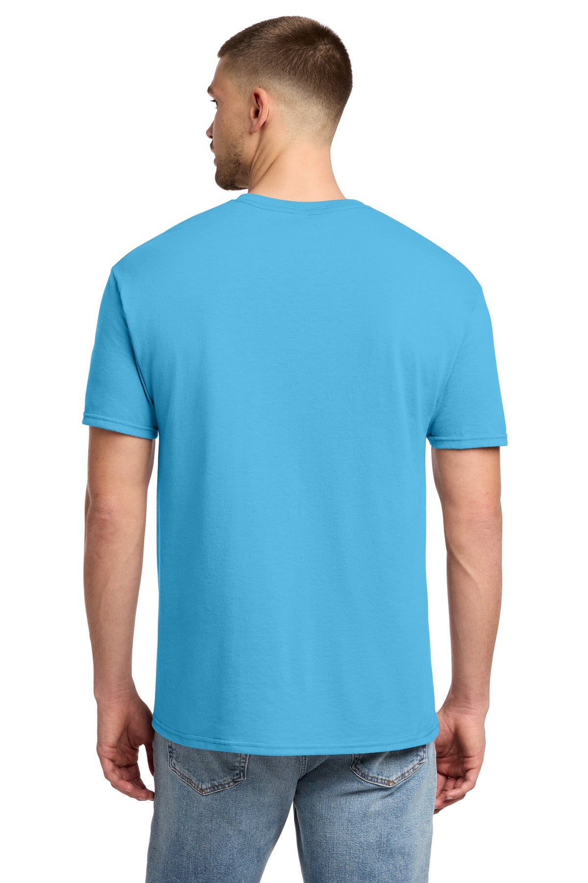 Jerzees -  Dri-Power 50/50 Cotton/Poly T-Shirt - Aquatic Blue