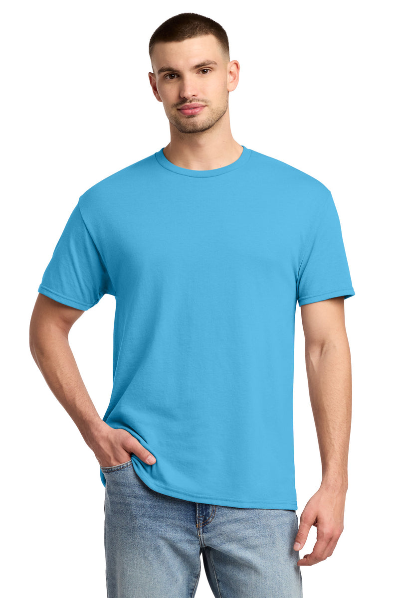Jerzees -  Dri-Power 50/50 Cotton/Poly T-Shirt - Aquatic Blue