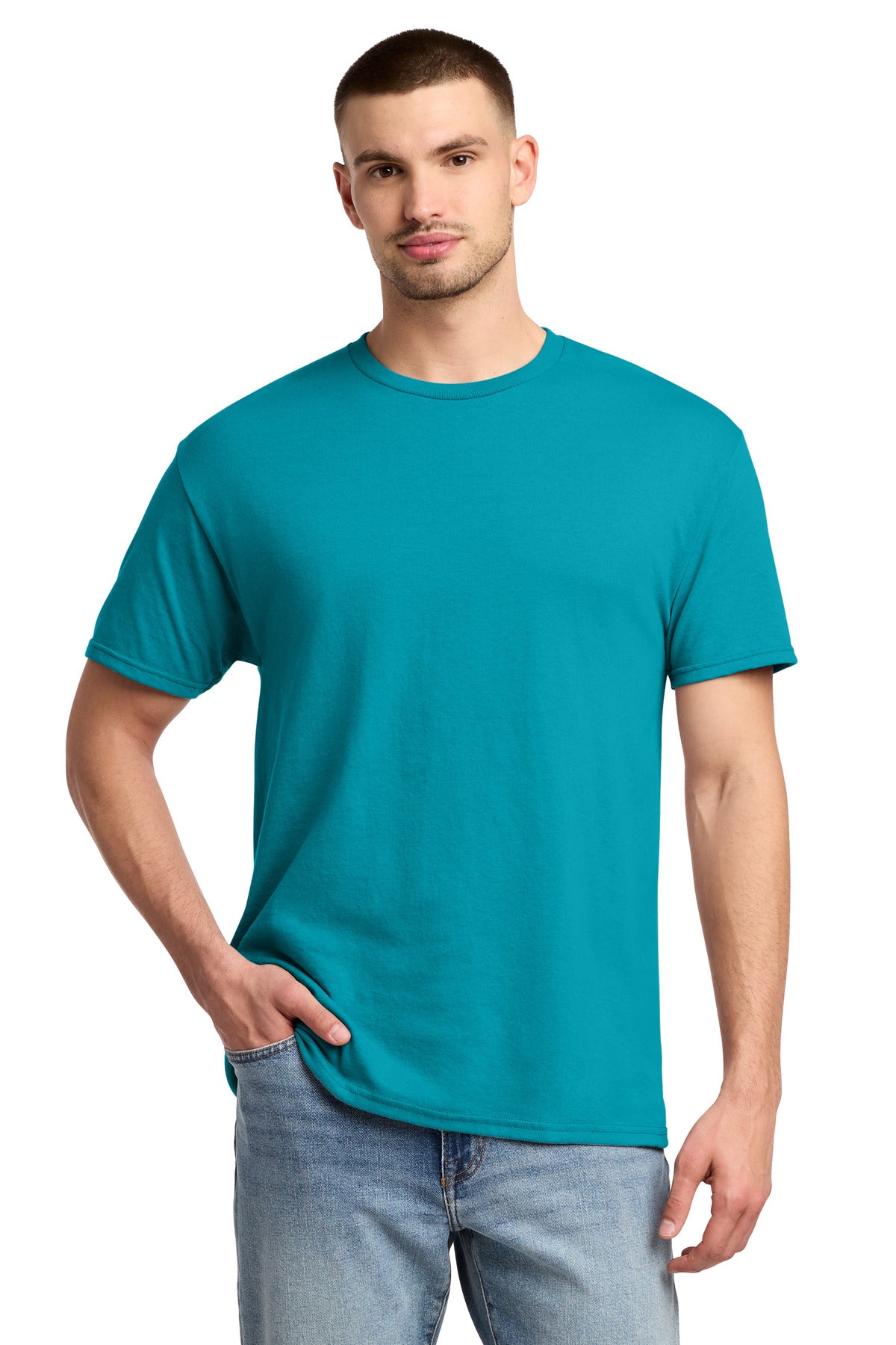 Jerzees -  Dri-Power 50/50 Cotton/Poly T-Shirt - California Blue