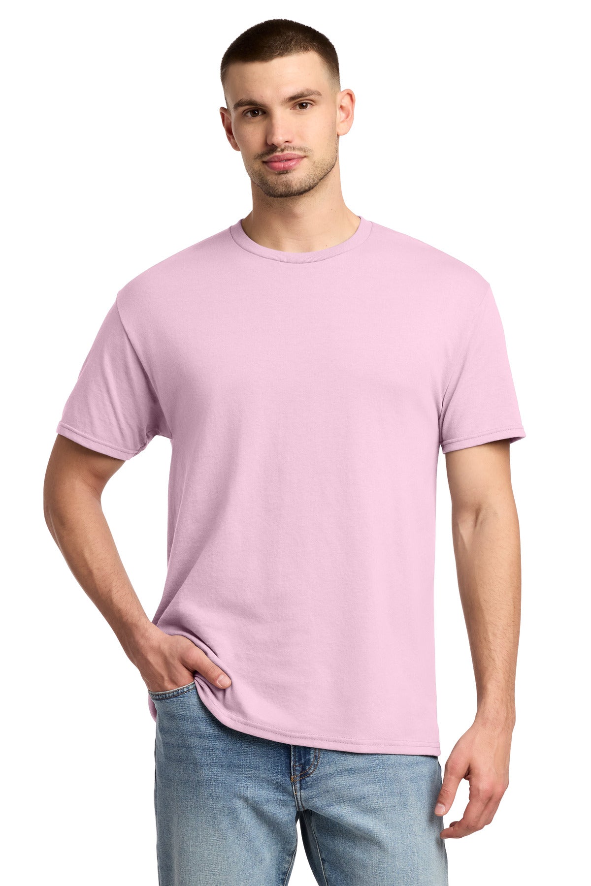 Jerzees -  Dri-Power 50/50 Cotton/Poly T-Shirt - Classic Pink