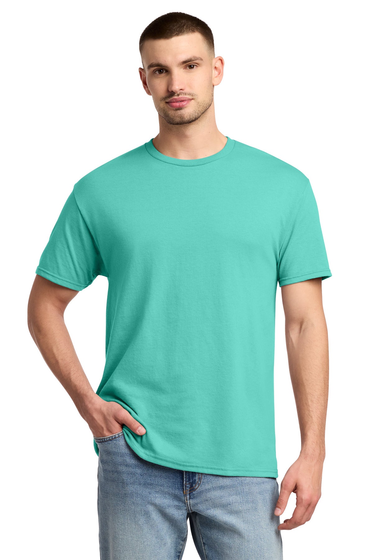 Jerzees -  Dri-Power 50/50 Cotton/Poly T-Shirt - Cool Mint