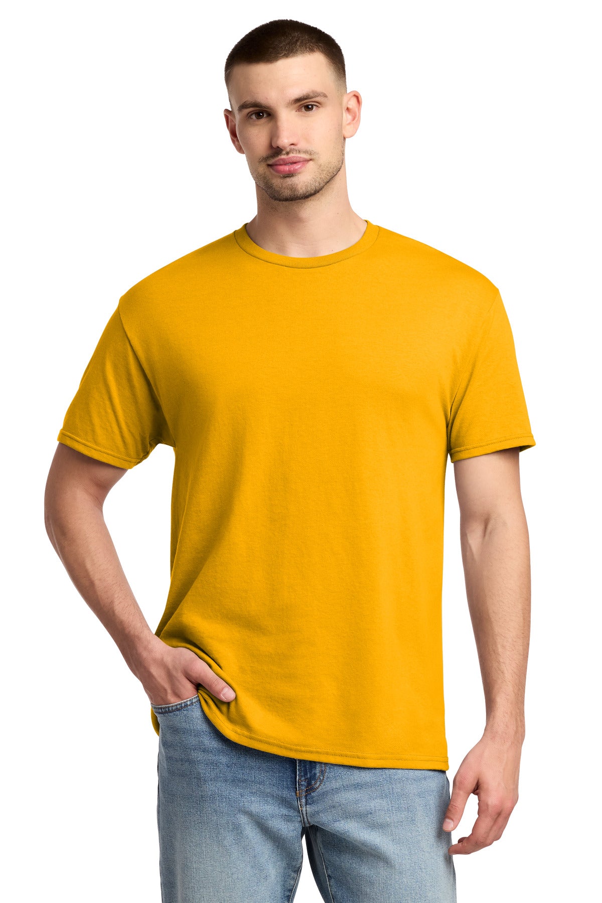 Jerzees -  Dri-Power 50/50 Cotton/Poly T-Shirt - Gold