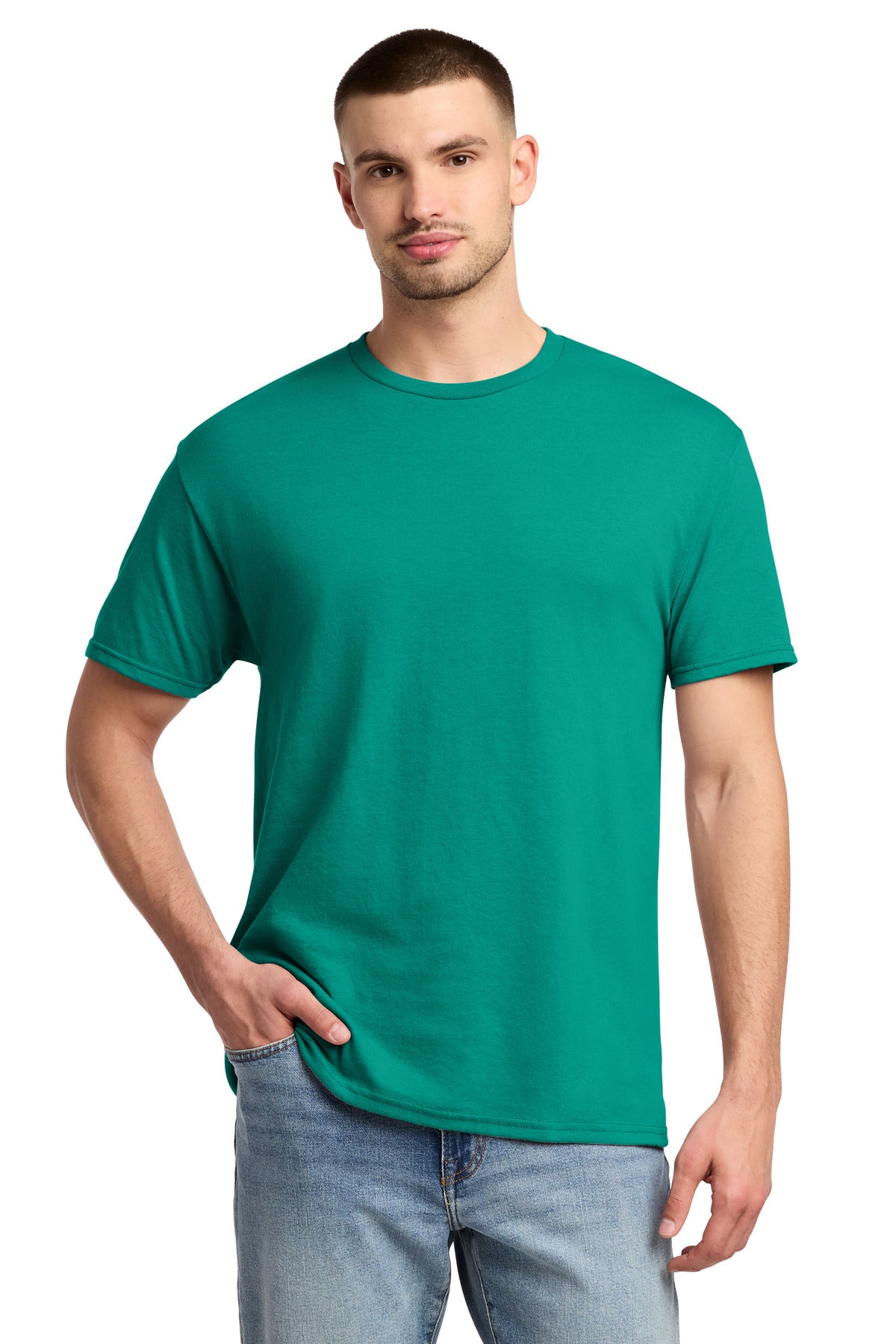 Jerzees -  Dri-Power 50/50 Cotton/Poly T-Shirt - Jade