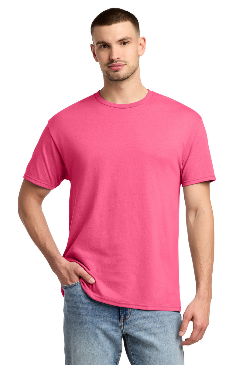 Jerzees -  Dri-Power 50/50 Cotton/Poly T-Shirt - Neon Pink