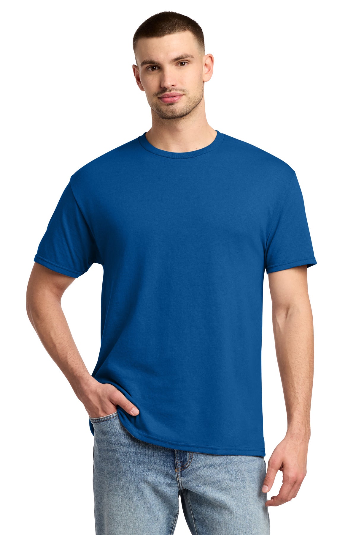 Jerzees -  Dri-Power 50/50 Cotton/Poly T-Shirt - Royal
