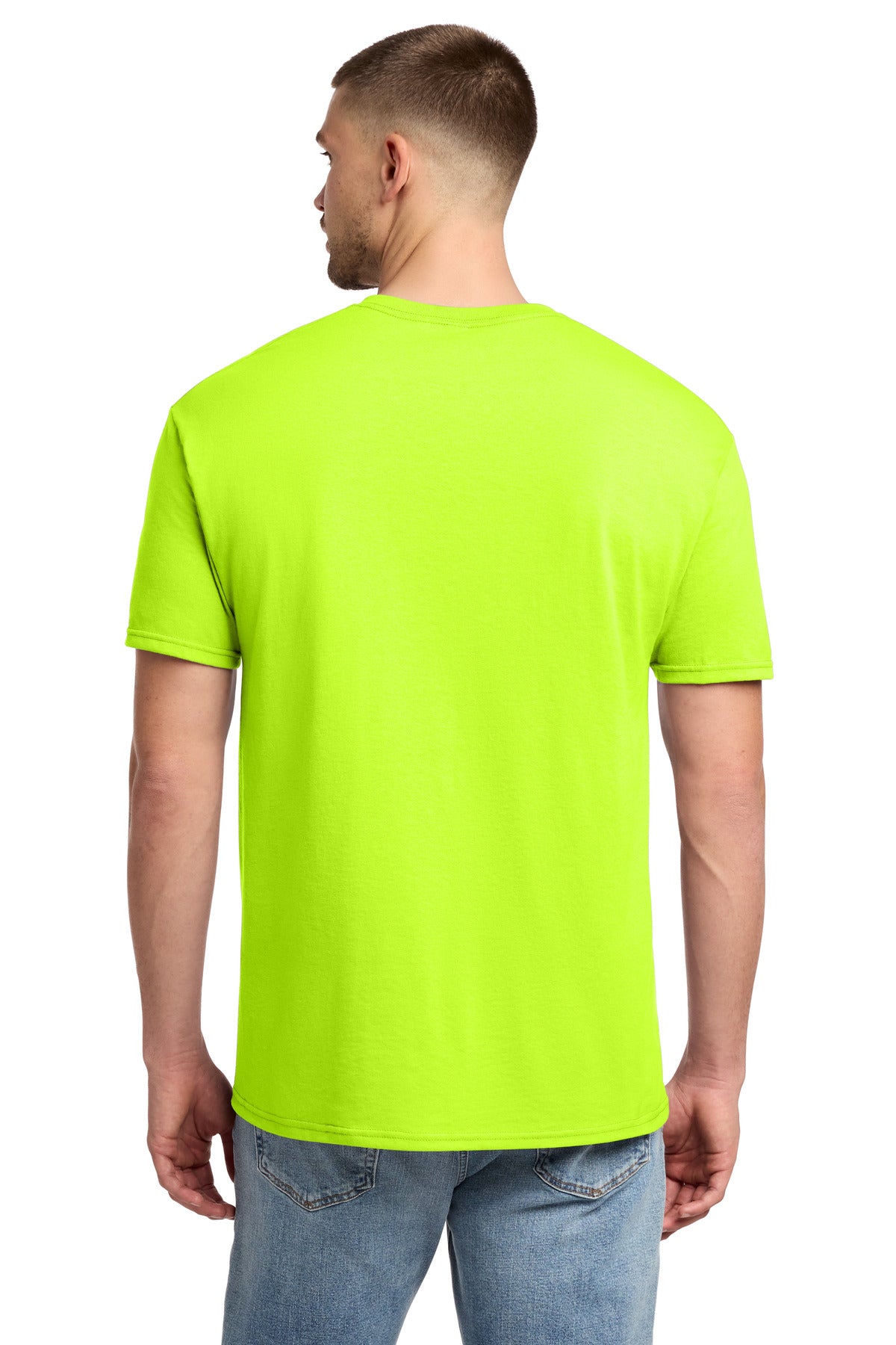Jerzees -  Dri-Power 50/50 Cotton/Poly T-Shirt - Safety Green