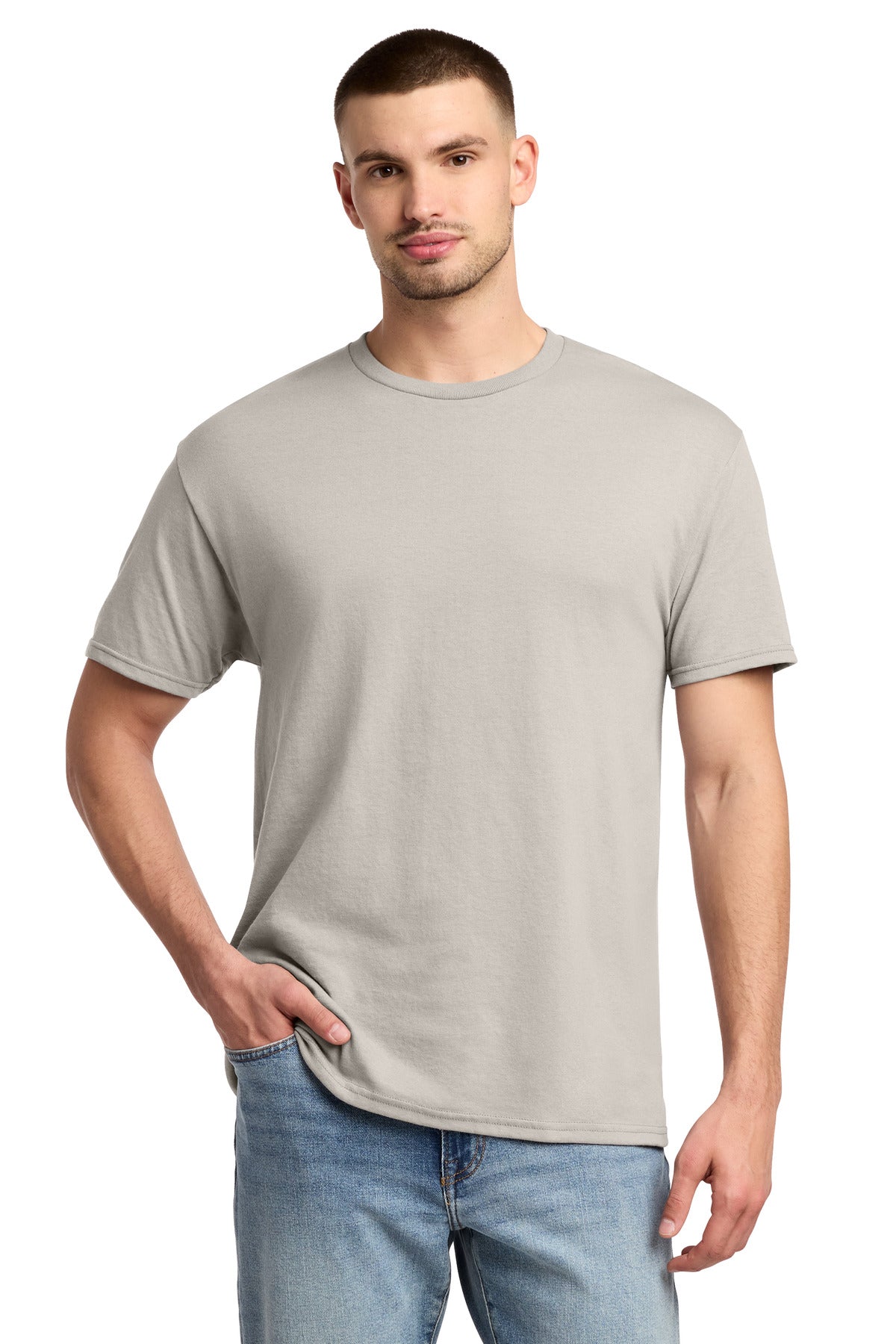 Jerzees -  Dri-Power 50/50 Cotton/Poly T-Shirt - Sandstone