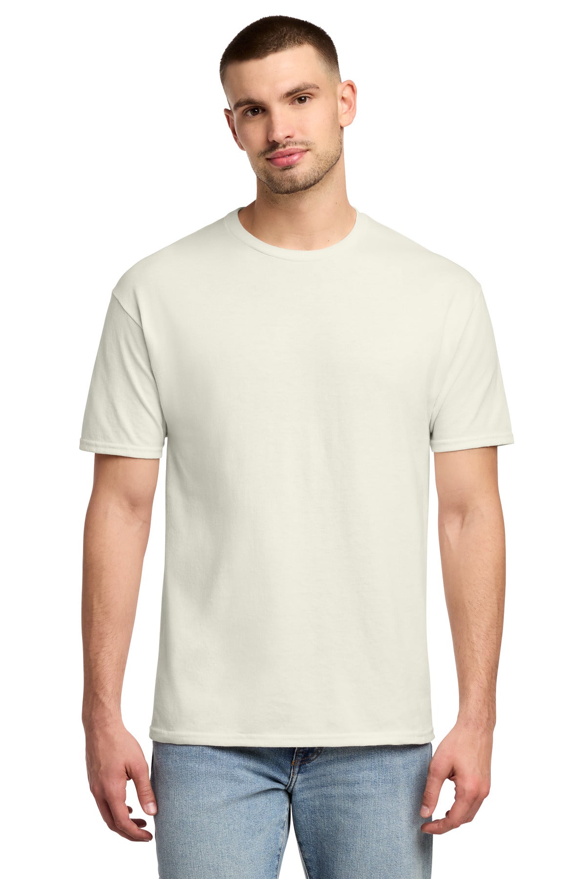 Jerzees -  Dri-Power 50/50 Cotton/Poly T-Shirt - Sweet Cream Heather