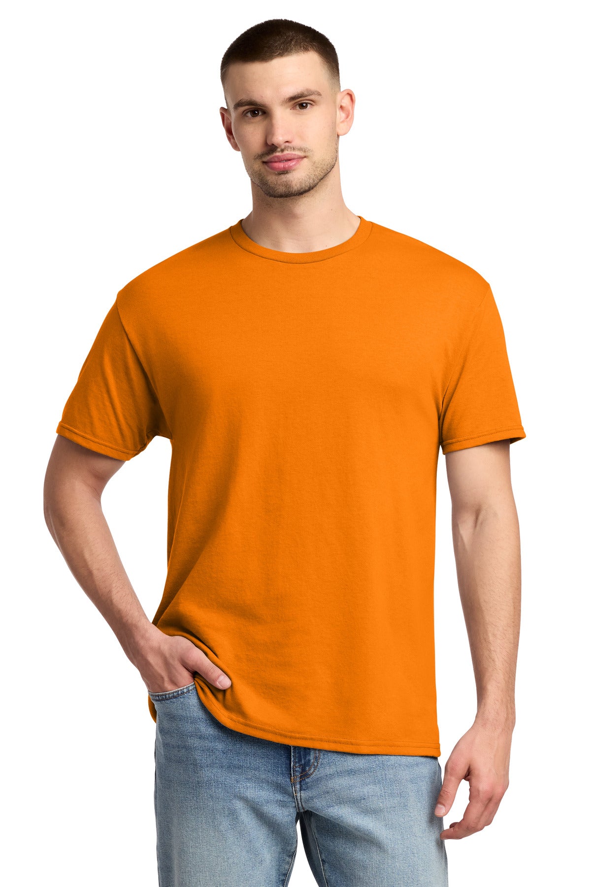 Jerzees -  Dri-Power 50/50 Cotton/Poly T-Shirt - Tennessee Orange