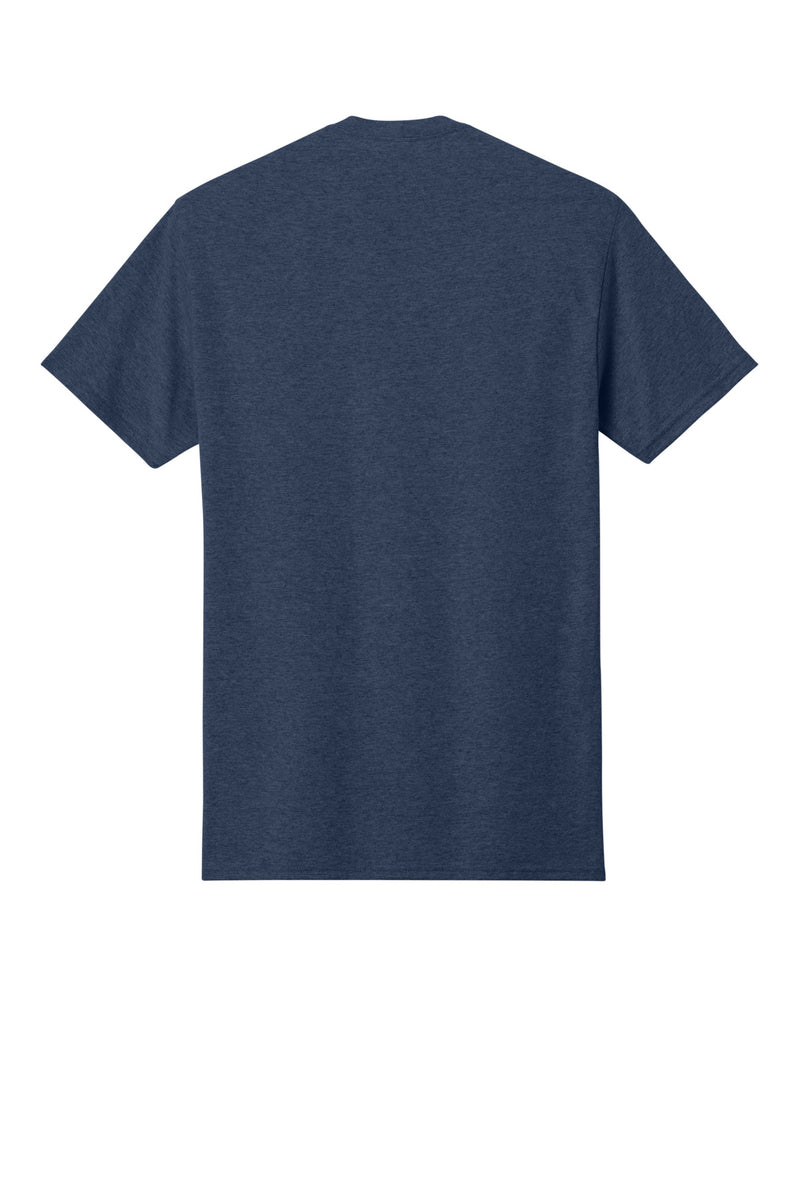 Jerzees -  Dri-Power 50/50 Cotton/Poly T-Shirt - Vintage Heather Navy