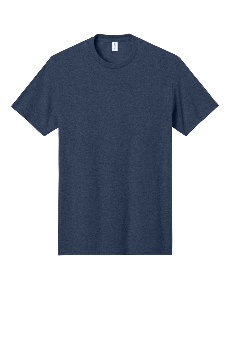 Jerzees -  Dri-Power 50/50 Cotton/Poly T-Shirt - Vintage Heather Navy
