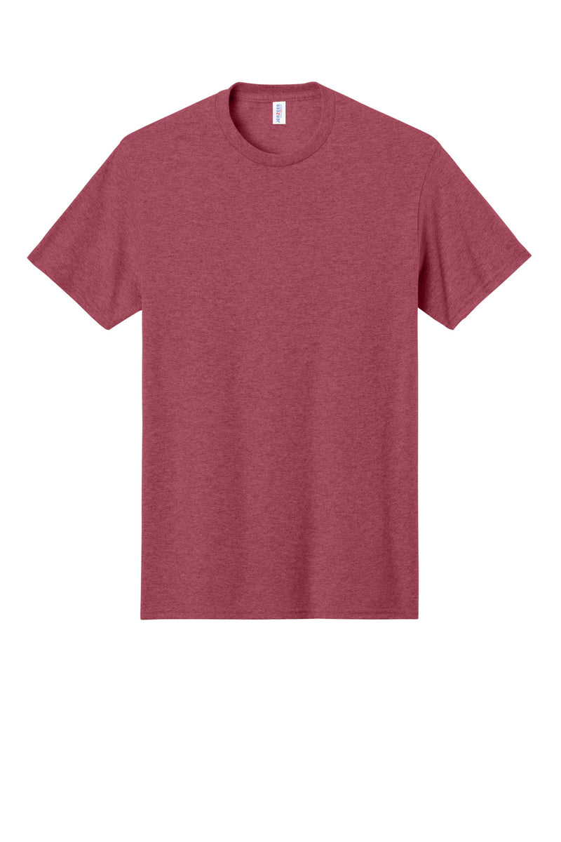 Jerzees -  Dri-Power 50/50 Cotton/Poly T-Shirt - Vintage Heather Red