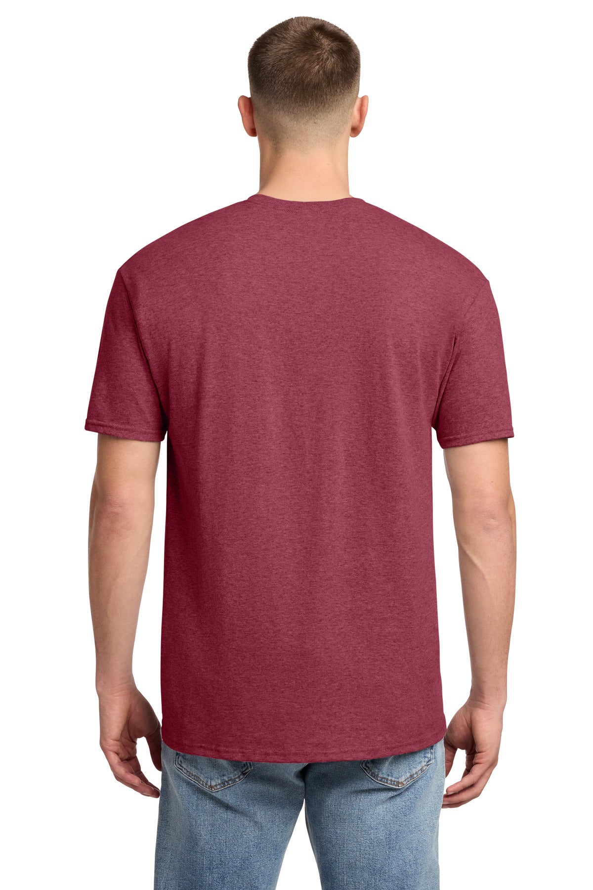 Jerzees -  Dri-Power 50/50 Cotton/Poly T-Shirt - Vintage Heather Red