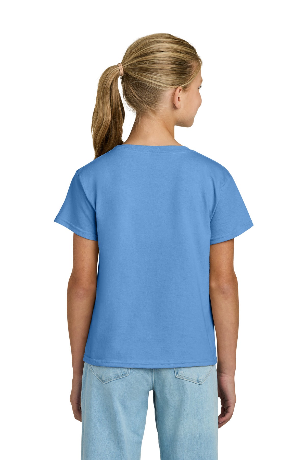 Gildan Youth Light Cotton Tee - Carolina Blue