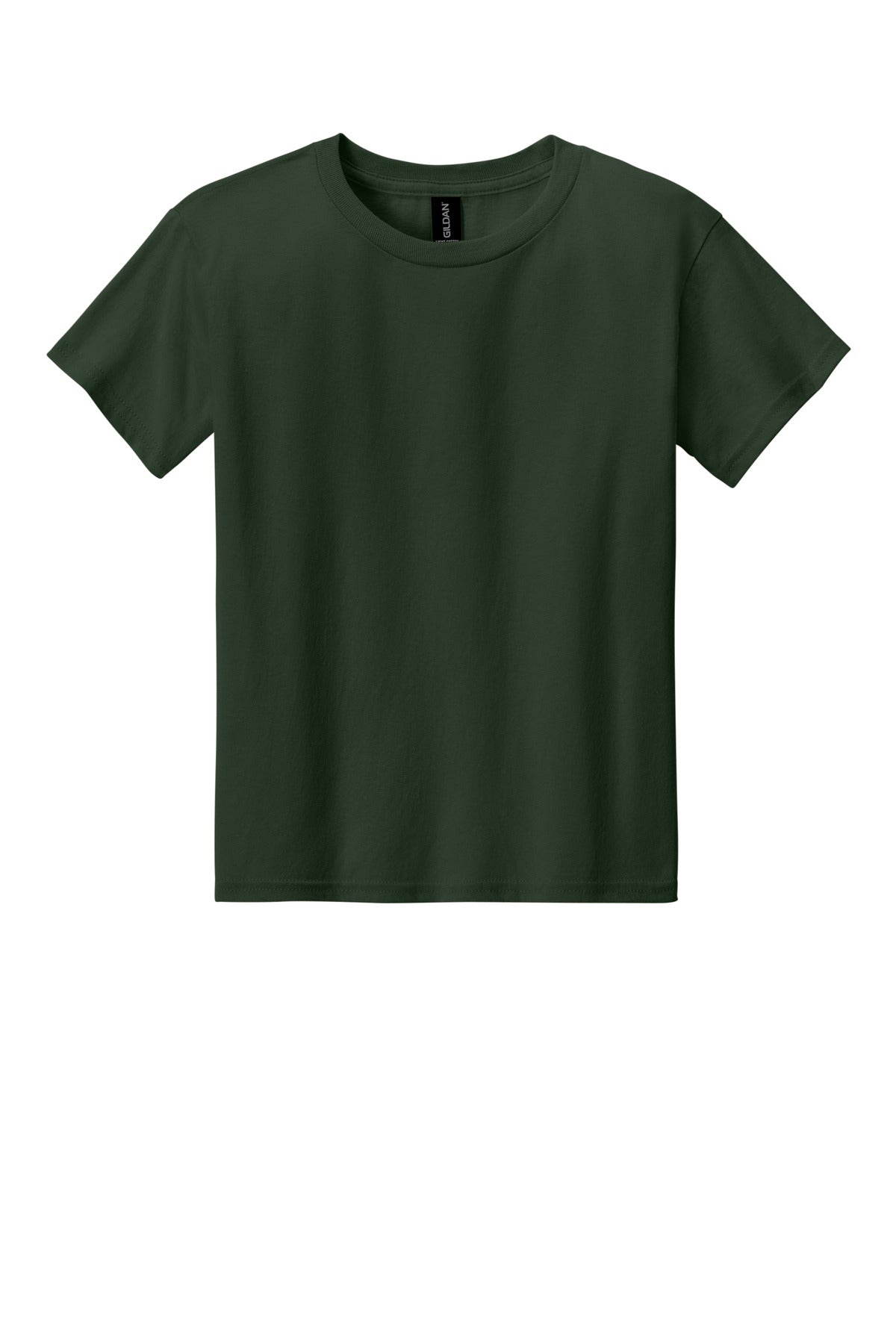 Gildan Youth Light Cotton Tee - Forest Green