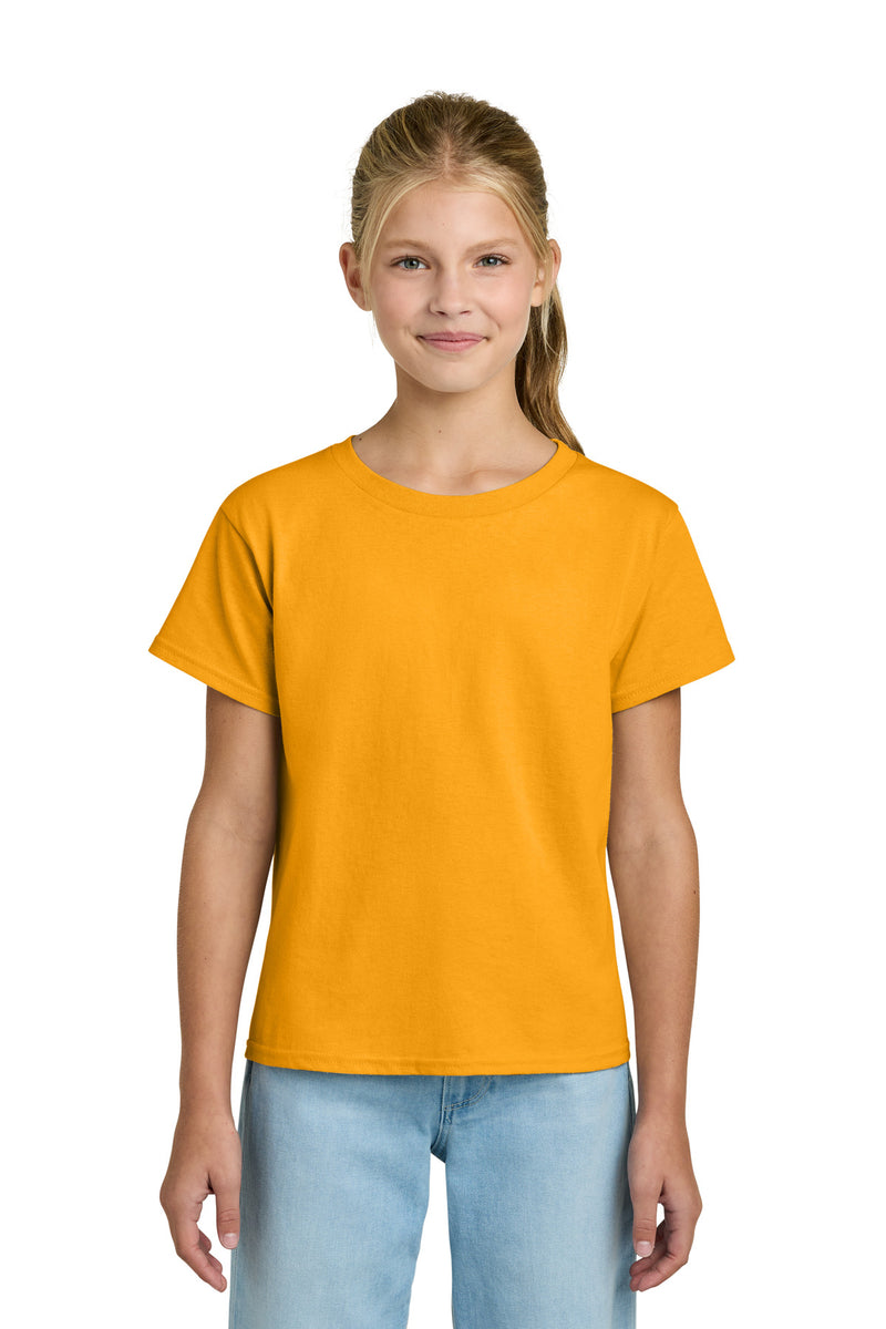 Gildan Youth Light Cotton Tee - Gold