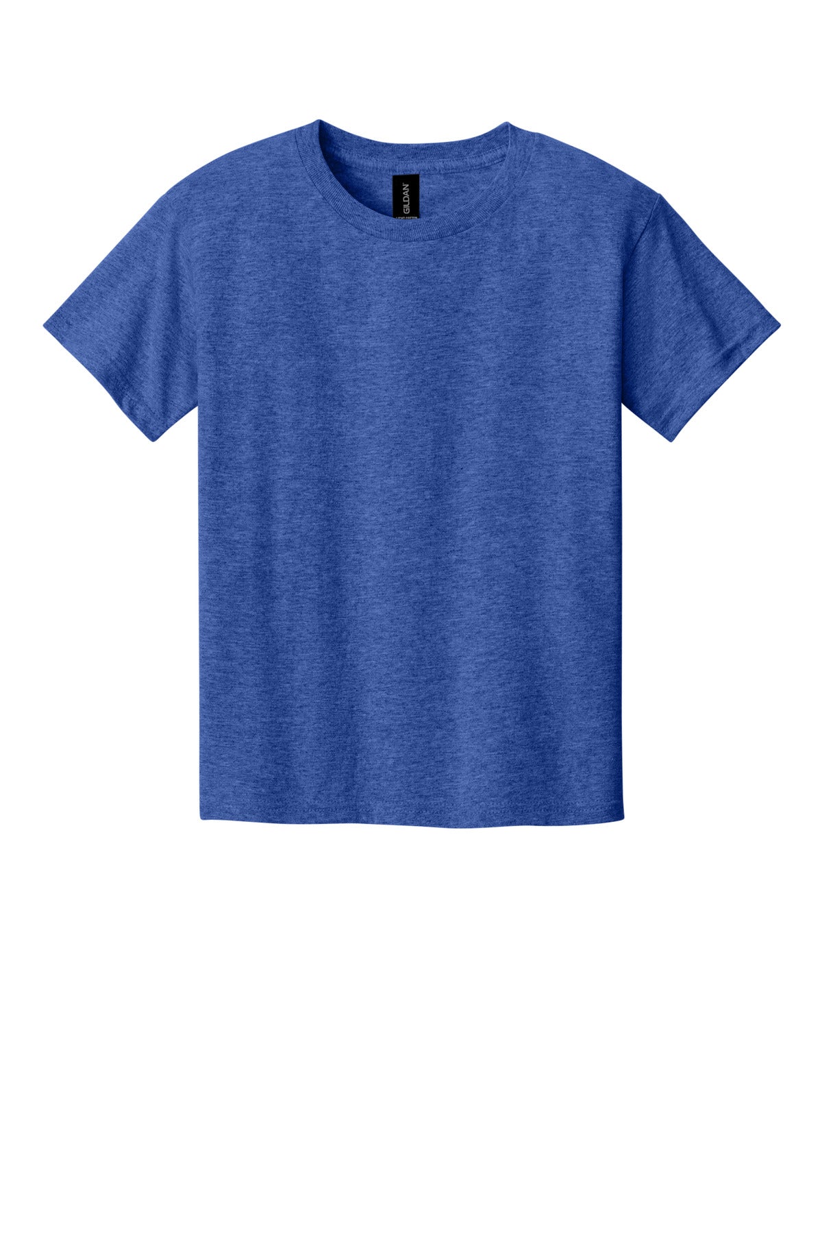 Gildan Youth Light Cotton Tee - Heather Royal
