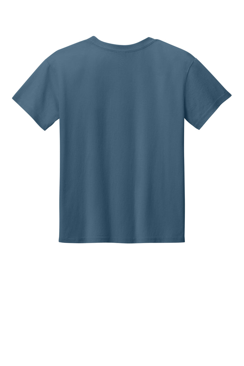Gildan Youth Light Cotton Tee - Indigo Blue