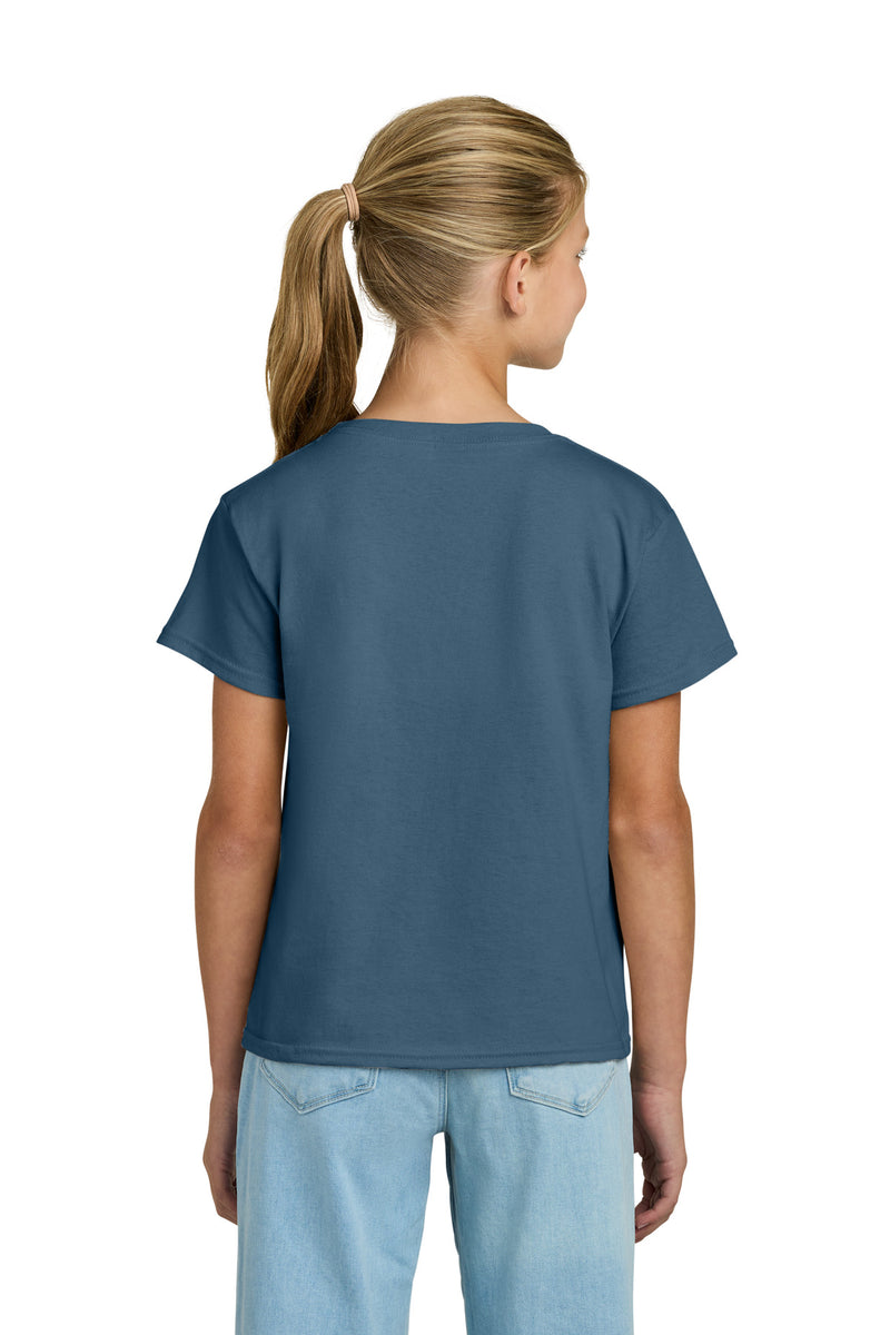 Gildan Youth Light Cotton Tee - Indigo Blue