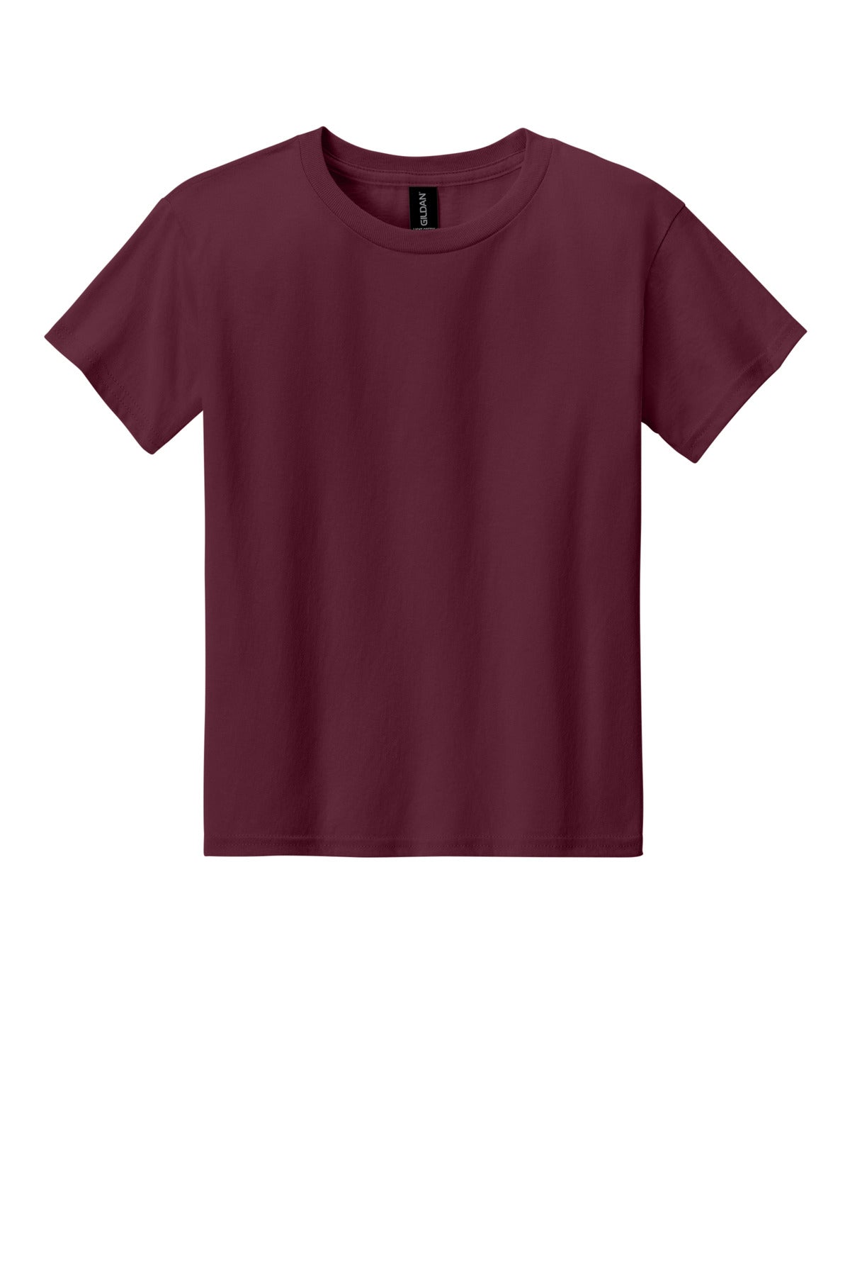 Gildan Youth Light Cotton Tee - Maroon