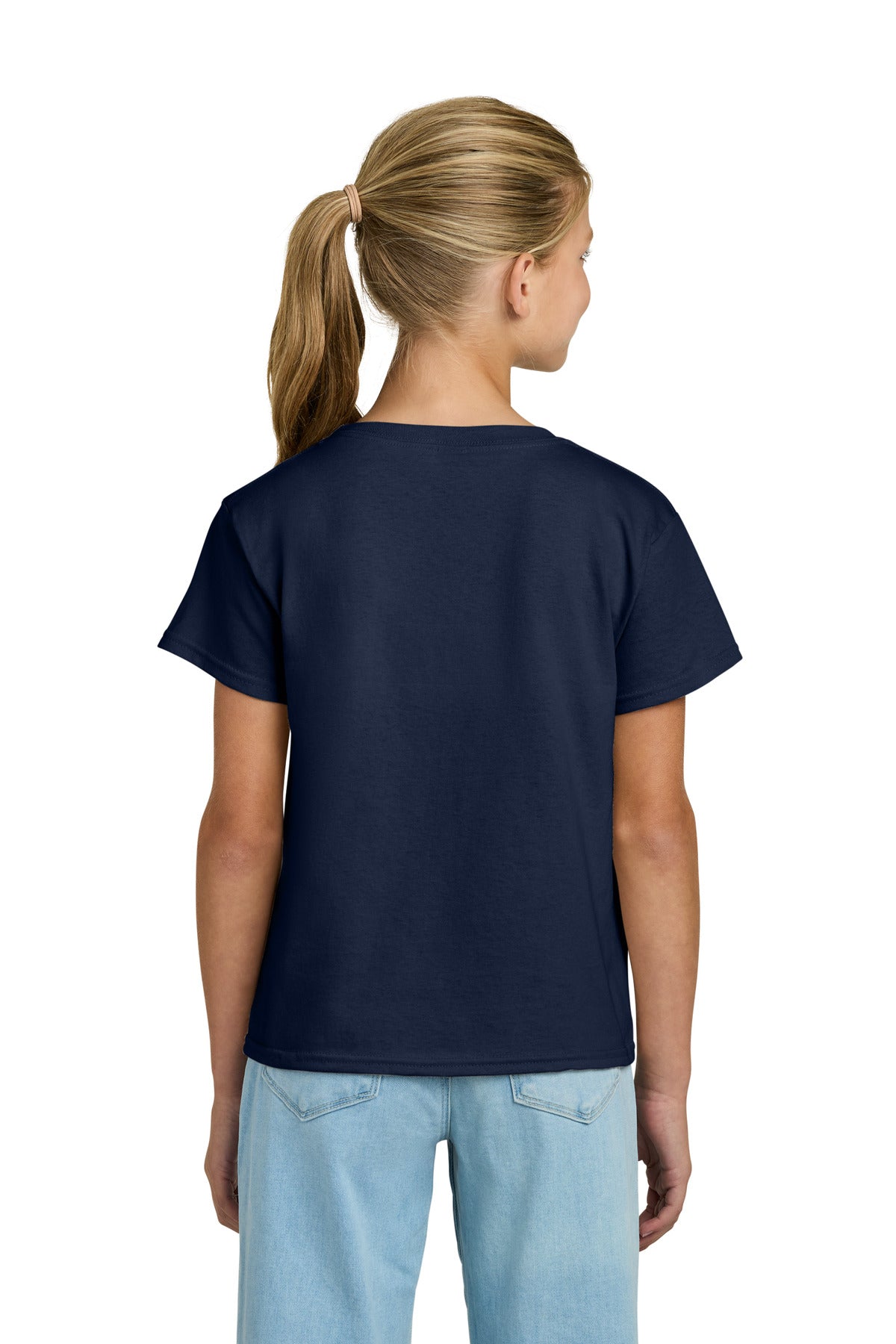 Gildan Youth Light Cotton Tee - Navy