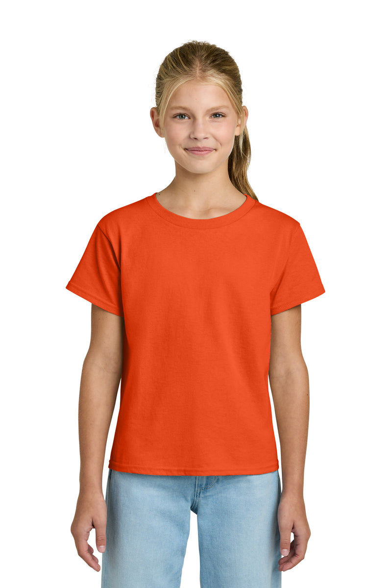 Gildan Youth Light Cotton Tee - Orange