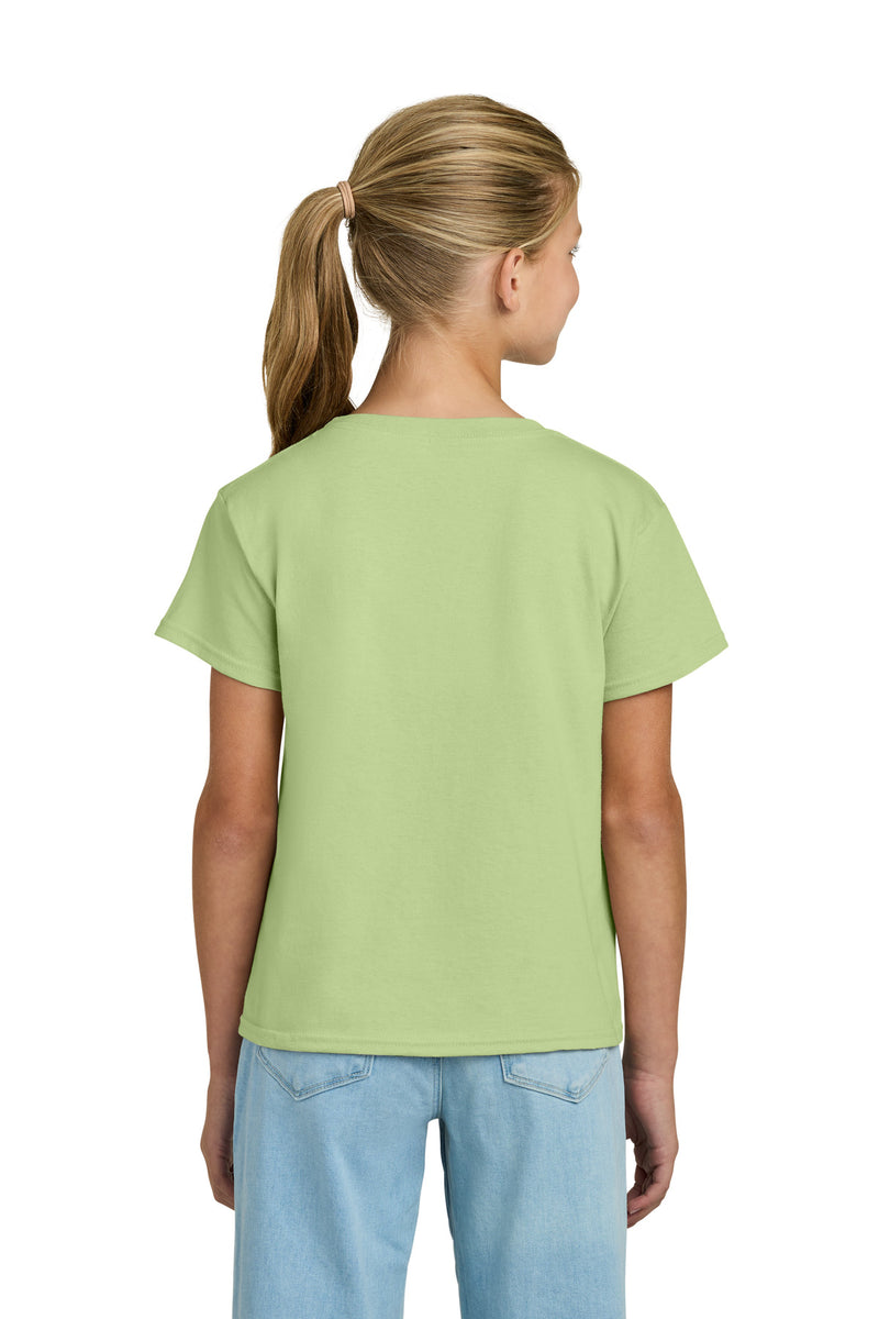 Gildan Youth Light Cotton Tee - Pistachio