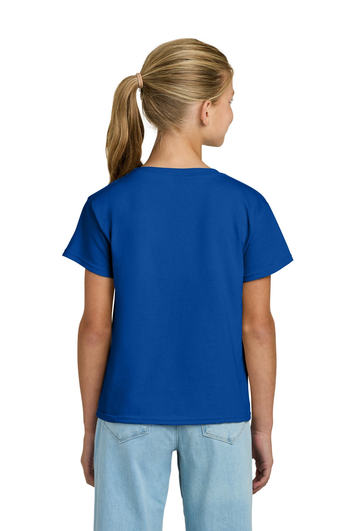 Gildan Youth Light Cotton Tee - Royal