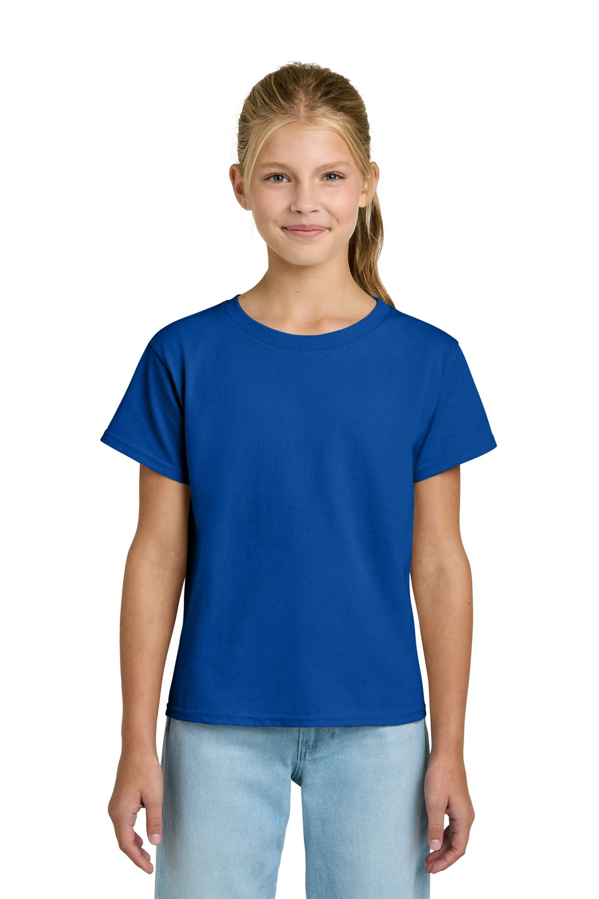 Gildan Youth Light Cotton Tee - Royal