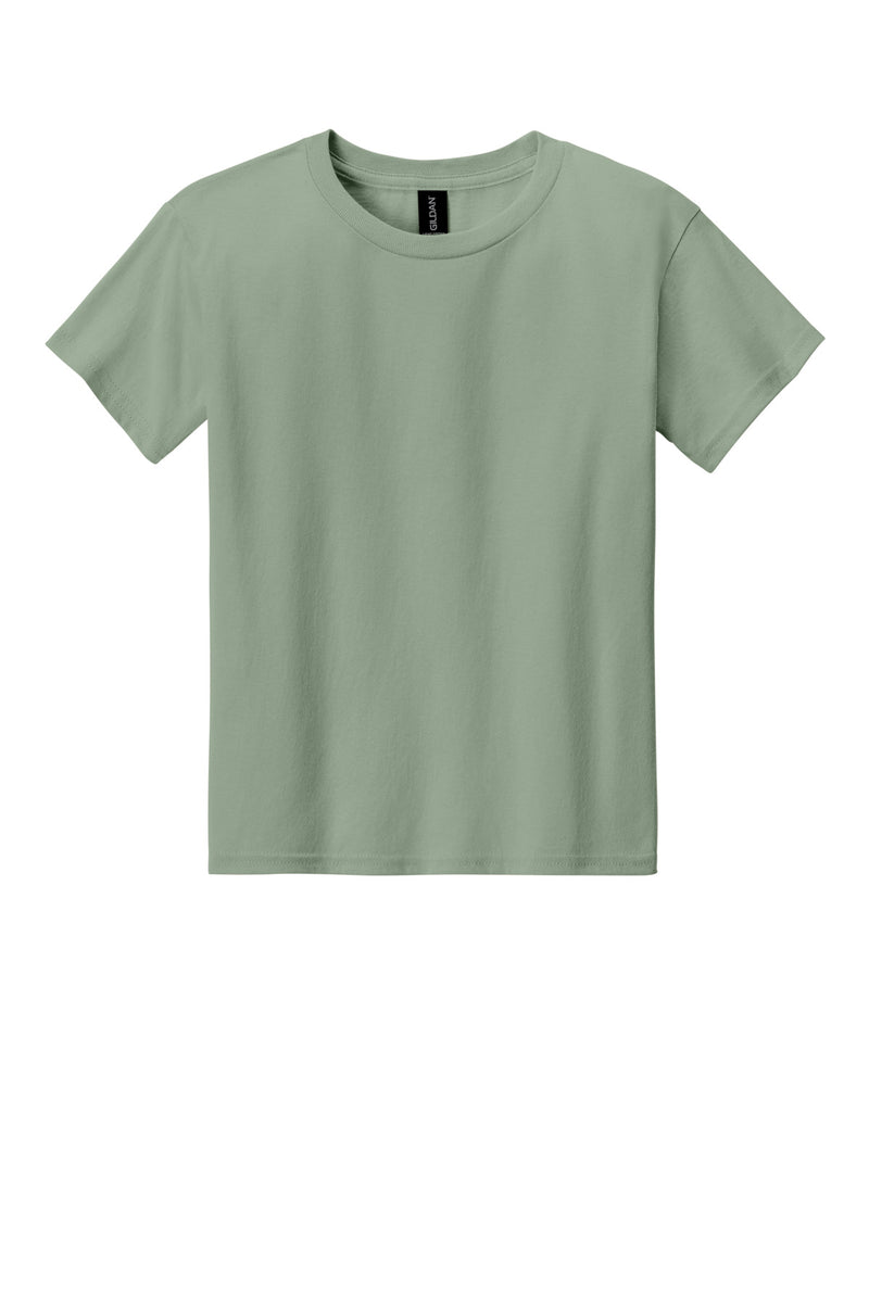 Gildan Youth Light Cotton Tee - Sage