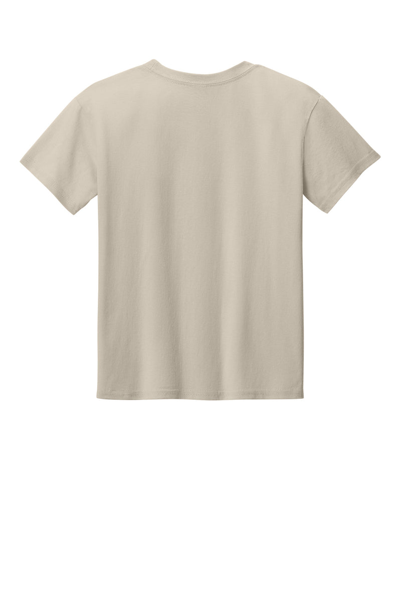 Gildan Youth Light Cotton Tee - Sand