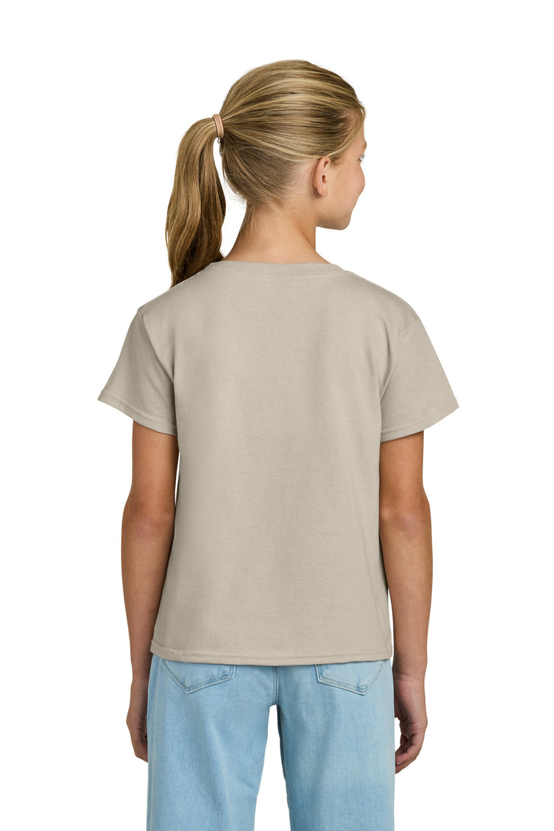 Gildan Youth Light Cotton Tee - Sand