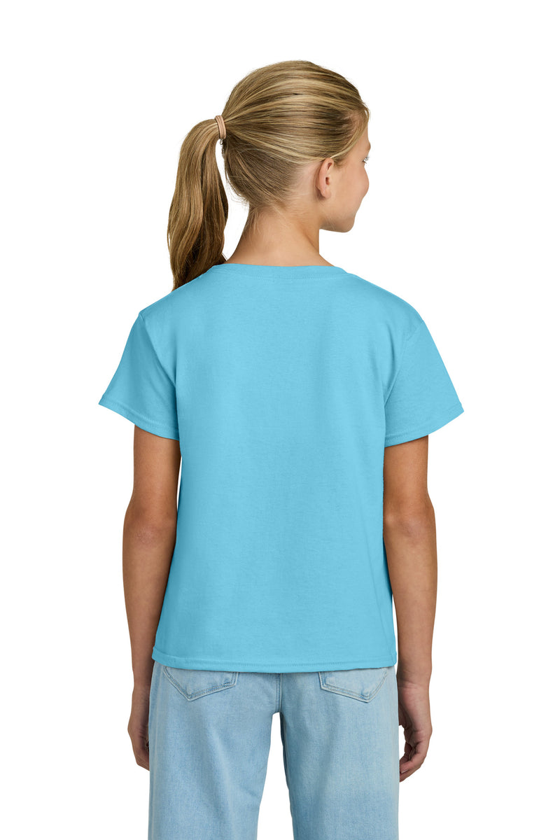 Gildan Youth Light Cotton Tee - Sky