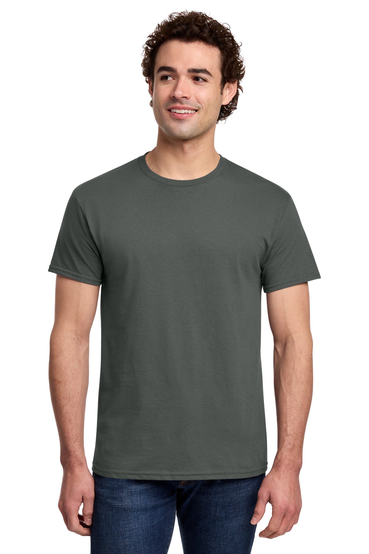 Gildan Light Cotton Tee - Charcoal