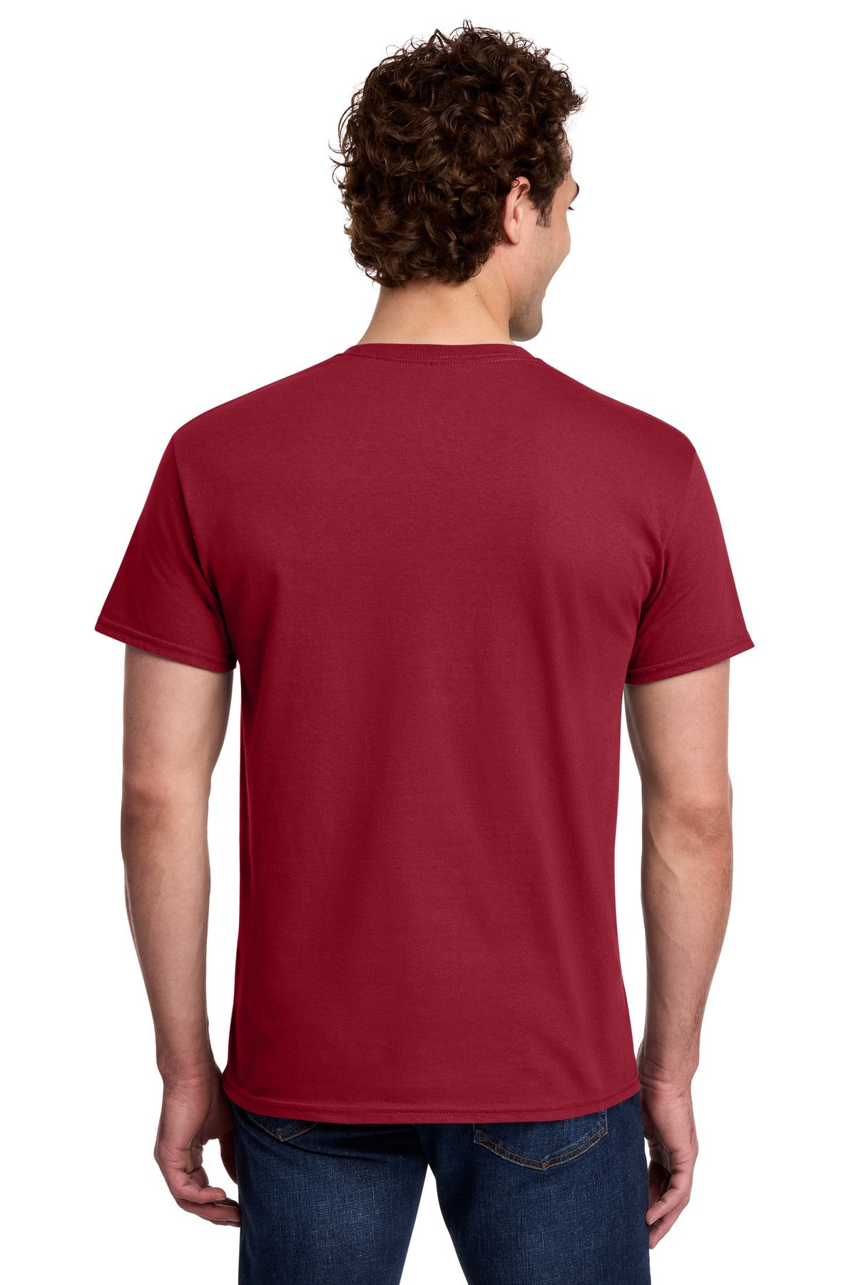 Gildan Light Cotton Tee - Cherry Red