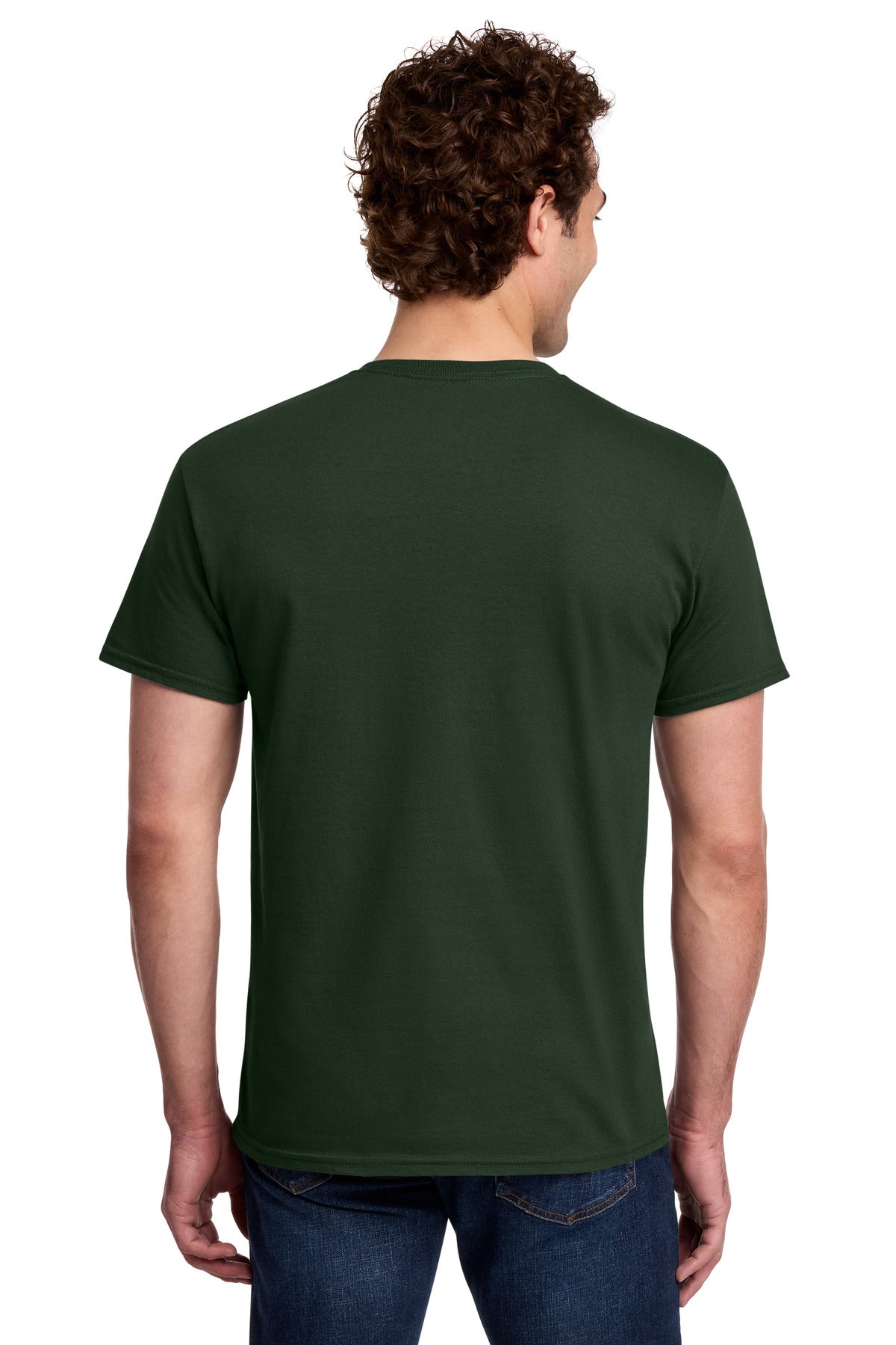 Gildan Light Cotton Tee - Forest Green