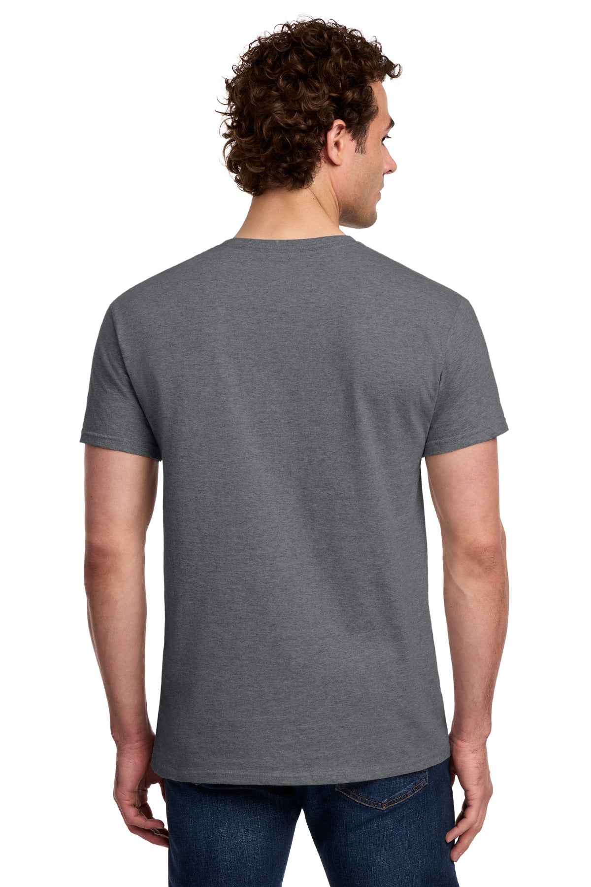 Gildan Light Cotton Tee - Graphite Heather